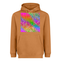 Meerkat neon glitter leopard seamless pattern Heavyweight Hoodie - BundleAndBundleShop