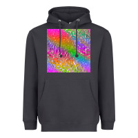 Smoke neon glitter leopard seamless pattern Heavyweight Hoodie - BundleAndBundleShop
