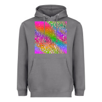 Storm neon glitter leopard seamless pattern Heavyweight Hoodie - BundleAndBundleShop