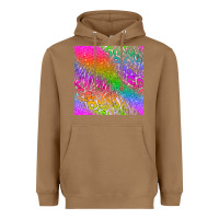 Toasted Coconut neon glitter leopard seamless pattern Heavyweight Hoodie - BundleAndBundleShop
