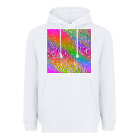 White neon glitter leopard seamless pattern Heavyweight Hoodie - BundleAndBundleShop