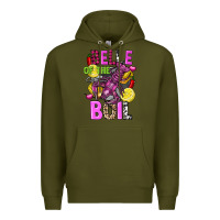 Army Green Belle of the boil crawfish Premium Hoodie - FaDigitalArtStudio