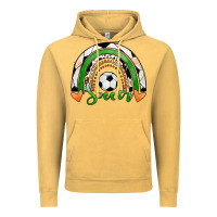 Vintage Mustard Soccer Rainbow Vintage Hoodie - RanaPortraitStore