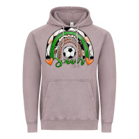 Soccer Rainbow Vintage Hoodie | Teevron