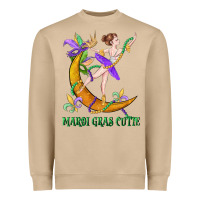 Mushroom mardi gras cutie Heavyweight Sweatshirt - CowGirlArtShop