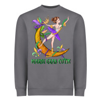 Storm mardi gras cutie Heavyweight Sweatshirt - CowGirlArtShop