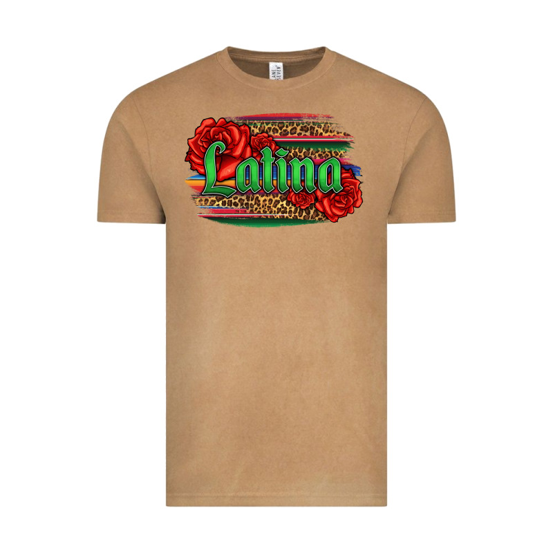 Latina With Serape And Roses Vintage Tee by Jasminsmagicworld | Teevron