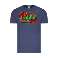 Vintage Denim latina with serape and roses Vintage Tee - Jasminsmagicworld