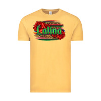 Vintage Mustard latina with serape and roses Vintage Tee - Jasminsmagicworld