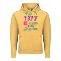 Vintage Mustard made in 1977, 45 years of being awesome Vintage Hoodie - Jasminsmagicworld