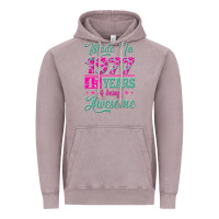 Vintage Zinc made in 1977, 45 years of being awesome Vintage Hoodie - Jasminsmagicworld