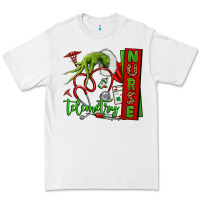 White grinch hand telemetry nurse Premium Tee - NancyCooperArtShop