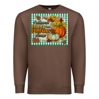 Chestnut autumn leaves and pumpkins please mouse pad Premium Sweatshirt - BundleAndBundleShop