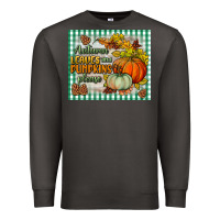 Smoke autumn leaves and pumpkins please mouse pad Premium Sweatshirt - BundleAndBundleShop