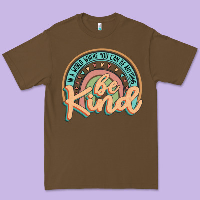 Be Kind Premium Tee Designed By Jahusdesignshop