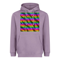 Lavender neon rainbow leopard zebra seamless pattern Heavyweight Hoodie - BundleAndBundleShop