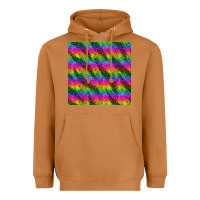 Meerkat neon rainbow leopard zebra seamless pattern Heavyweight Hoodie - BundleAndBundleShop