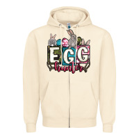 Sandshell Easter egg hunter Zipper Hoodie - OliviaCreatesArt