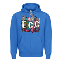 True Royal Easter egg hunter Zipper Hoodie - OliviaCreatesArt