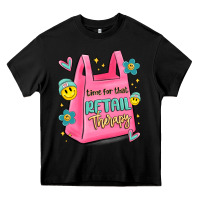 Black time for that retail therapy Heavy Core Tee - MaliasSmallBusiness