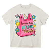 Cream time for that retail therapy Heavy Core Tee - MaliasSmallBusiness