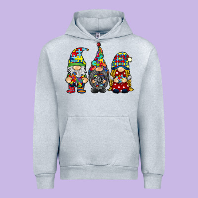 Autism Gnomies Urban Hoodie Designed By Racoondesign