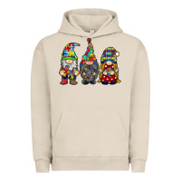 Pigment French Oak autism gnomies Urban Hoodie - RacoonDesign