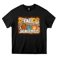 Black fall is proof that change is beautiful Heavy Core Tee - AdoDesignShop