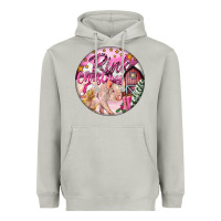 Moon Dust pink christmas pig Heavyweight Hoodie - FaDigitalArtStudio