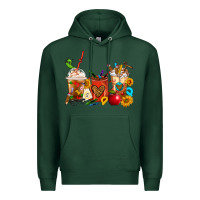 Sports Green Teacher Coffee Cups Premium Hoodie - FaDigitalArtStudio