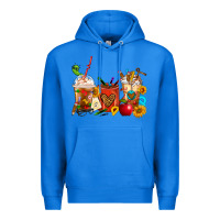 True Royal Teacher Coffee Cups Premium Hoodie - FaDigitalArtStudio