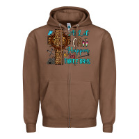 Chestnut Easter Day A lot can happen in three days Zipper Hoodie - OliviaCreatesArt