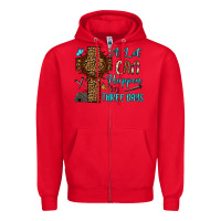Red Easter Day A lot can happen in three days Zipper Hoodie - OliviaCreatesArt