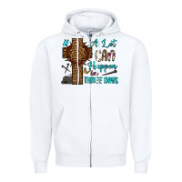 White Easter Day A lot can happen in three days Zipper Hoodie - OliviaCreatesArt