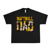 Black Softball Dad Urban Heavy Tee - Bettercallsaul