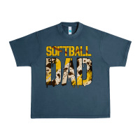 Midnight Navy Softball Dad Urban Heavy Tee - Bettercallsaul