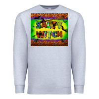Heather Grey salty witch tumbler Premium Sweatshirt - BundleAndBundleShop