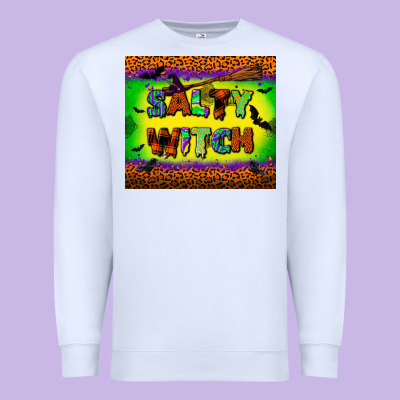 Salty Witch Tumbler Premium Sweatshirt Designed By Bundleandbundleshop