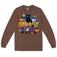 Chestnut Spooky Dude Long Sleeve Tee - texasbilliewilder