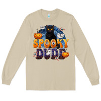 Mushroom Spooky Dude Long Sleeve Tee - texasbilliewilder