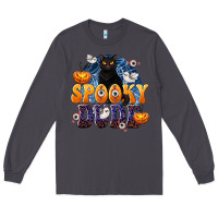 Smoke Spooky Dude Long Sleeve Tee - texasbilliewilder