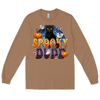 Toasted Coconut Spooky Dude Long Sleeve Tee - texasbilliewilder