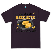 Plum some of yalls biscuits aint done in the middle Premium Tee - MaliasSmallBusiness
