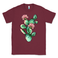 Burgundy cactus 5 Classic Tee - JahusDesignShop