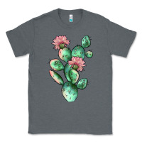 Charcoal Heather cactus 5 Classic Tee - JahusDesignShop