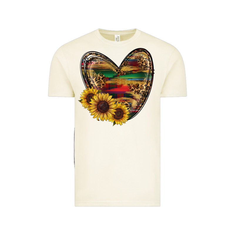 Sunflower Fall Heart Vintage Tee by RanaPortraitStore | Teevron