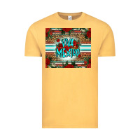 Vintage Mustard viva mexico long live mexico Vintage Tee - Jasminsmagicworld