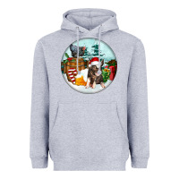 Christmas Pig With Chicken Heavyweight Hoodie | Teevron