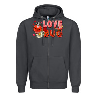 Smoke Love Bug Zipper Hoodie - FaDigitalArtStudio