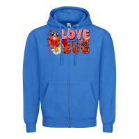 True Royal Love Bug Zipper Hoodie - FaDigitalArtStudio